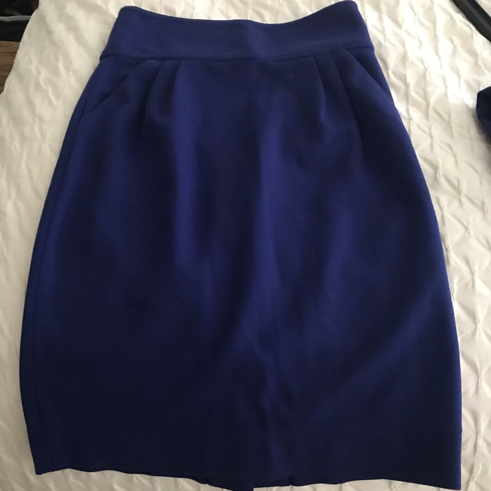 SHOSHANA blue pencil skirt